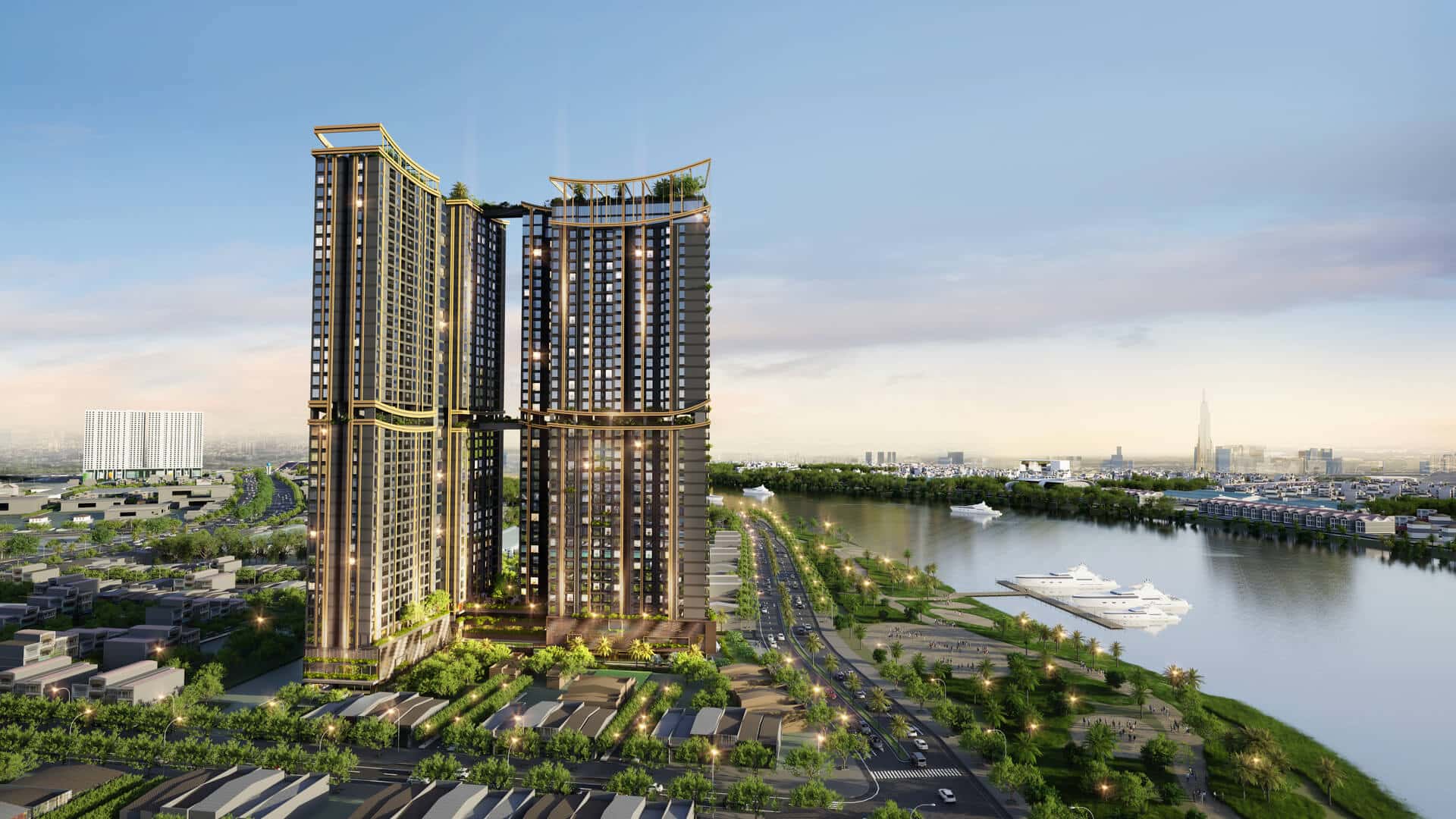Tiện ích nội khu và ngoại khu A&T Saigon Riverside – Sống trọn vẹn từng khoảnh khắc