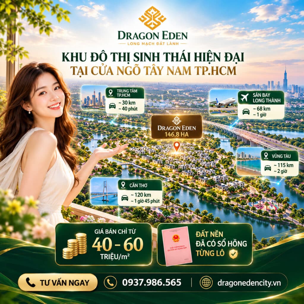 Đất nền Dragon Eden Tây Ninh