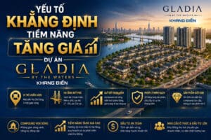 Yếu tố khẳng định tiềm năng tăng giá dự án Gladia by the Waters