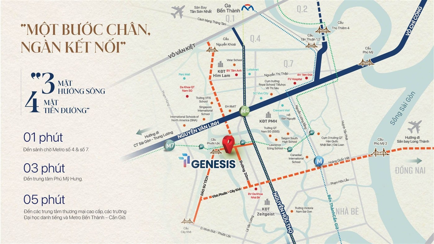 Vị trí dự án TT Genesis