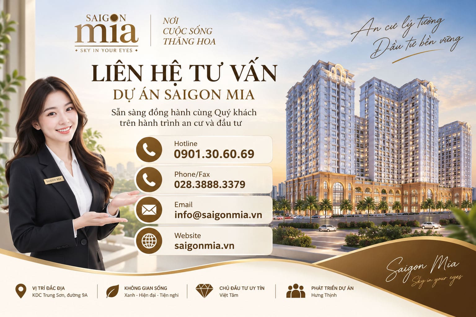 Thông tin liên hệ Saigon Mia