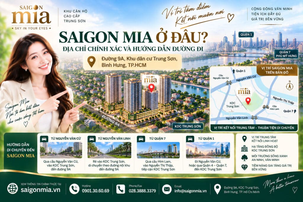 Saigon Mia Ở Đâu? Địa Chỉ Chính Xác Và Hướng Dẫn Đường Đi