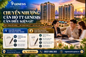 Chuyển nhượng căn hộ TT Genesis cần điều kiện gì?